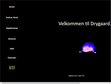 Tablet Screenshot of drygaard.dk